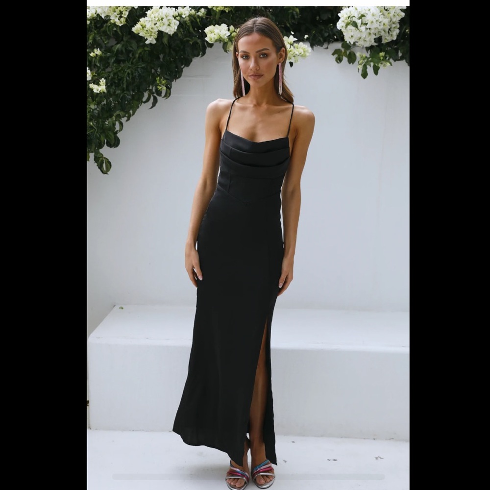 Golden Thoughts Maxi Dress